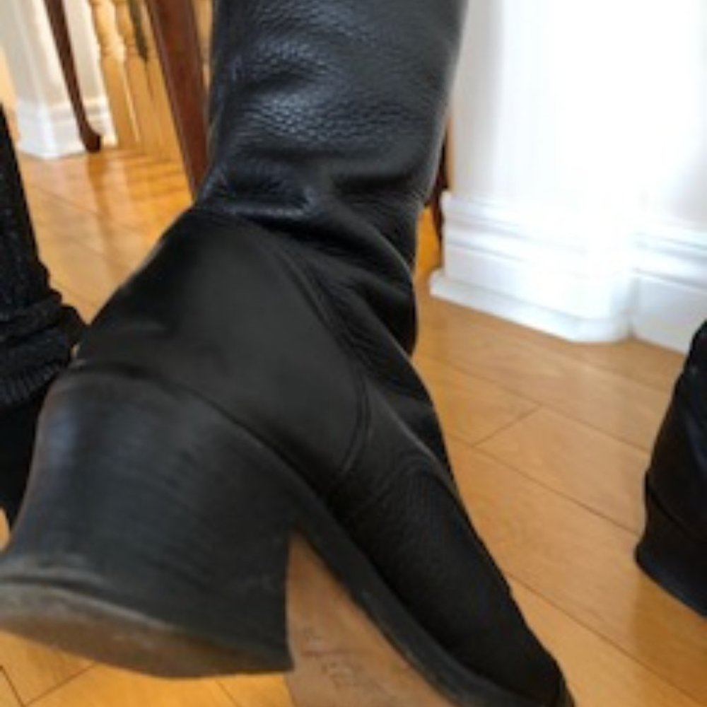 Leather Riding Boots Zip up - Picture 5 of 5